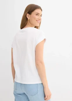 Camiseta de algodón puro
