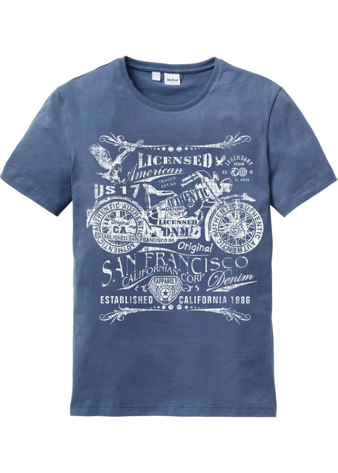 Camiseta de algodón puro