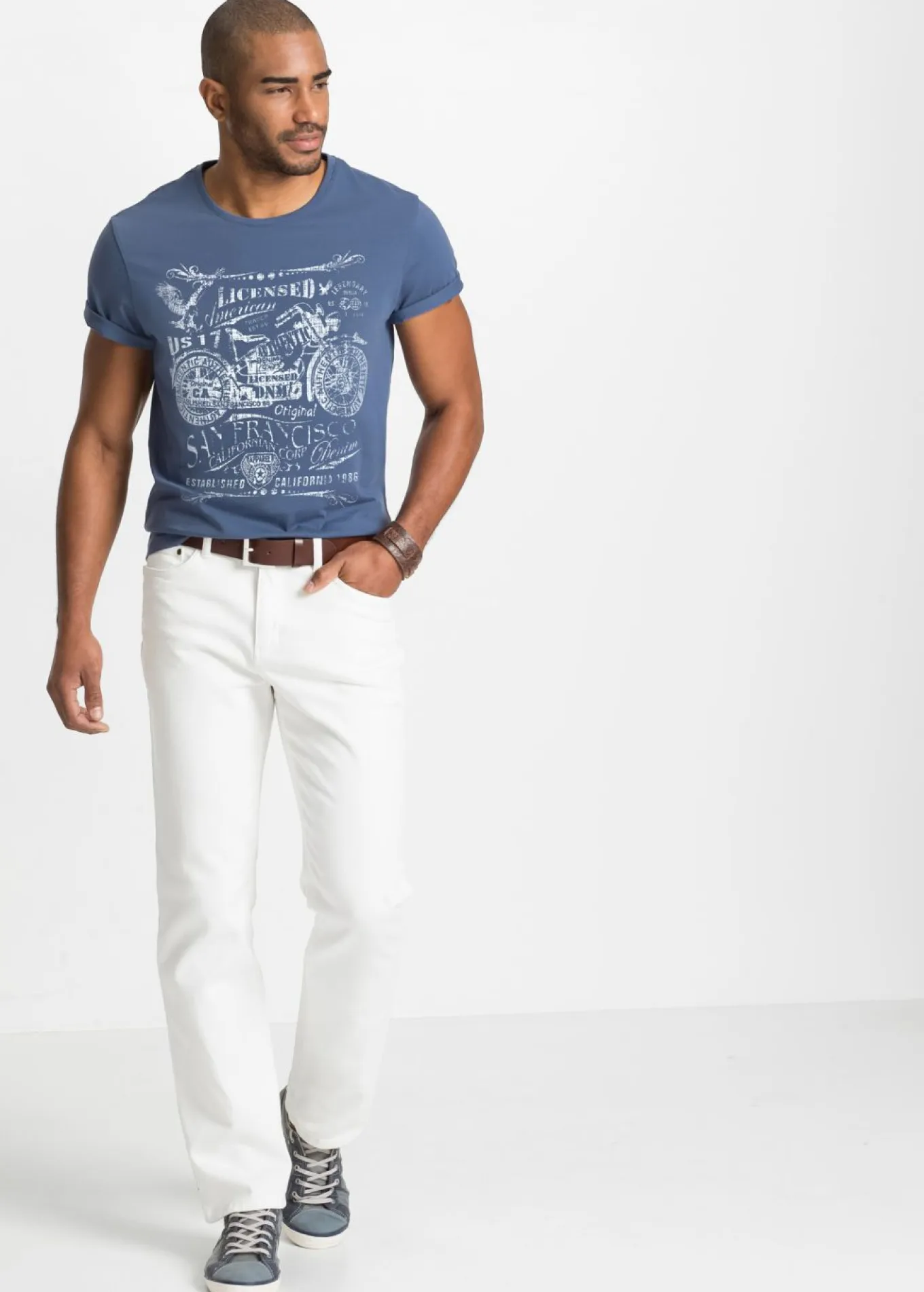 Camiseta de algodón puro