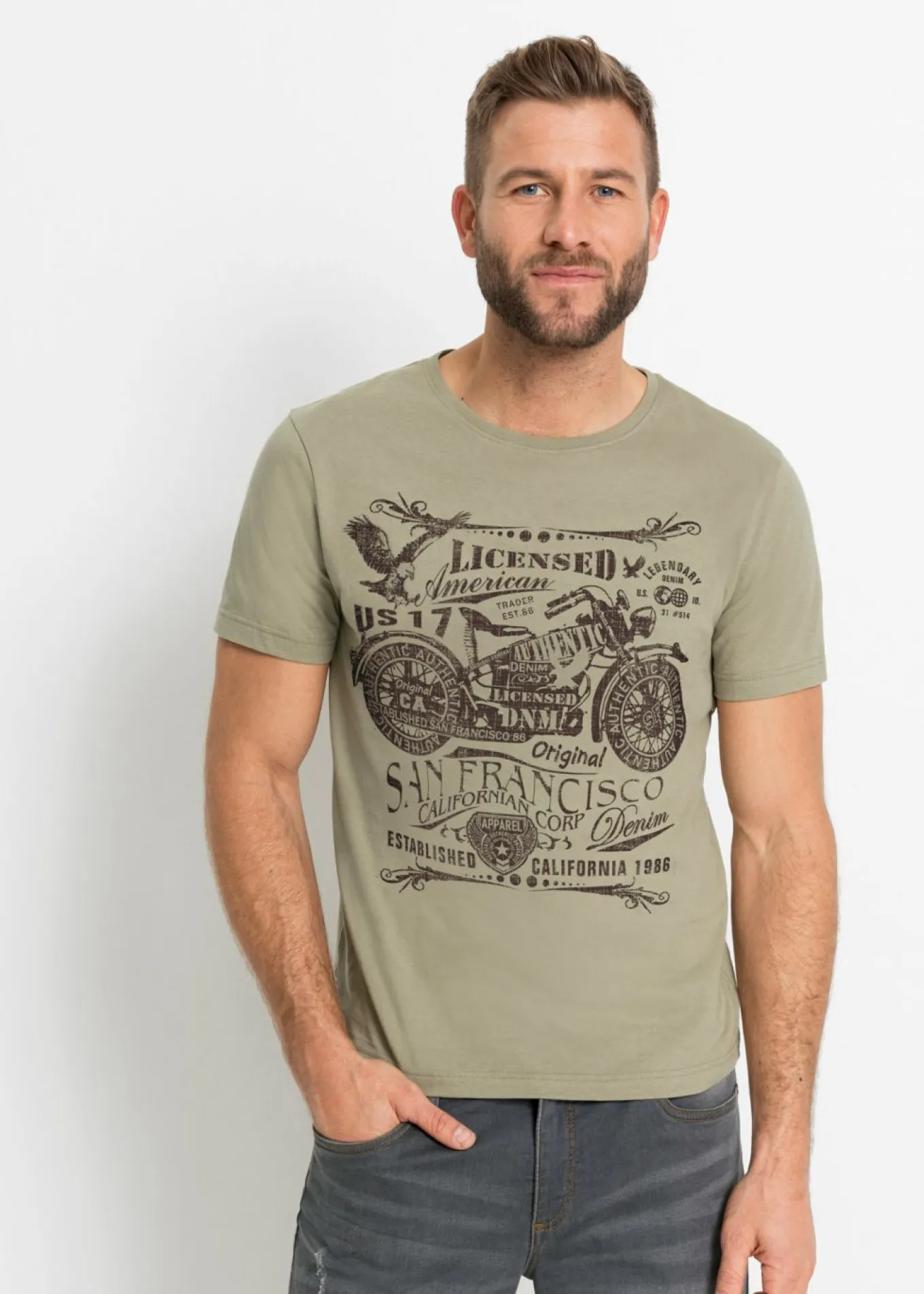 Camiseta de algodón puro