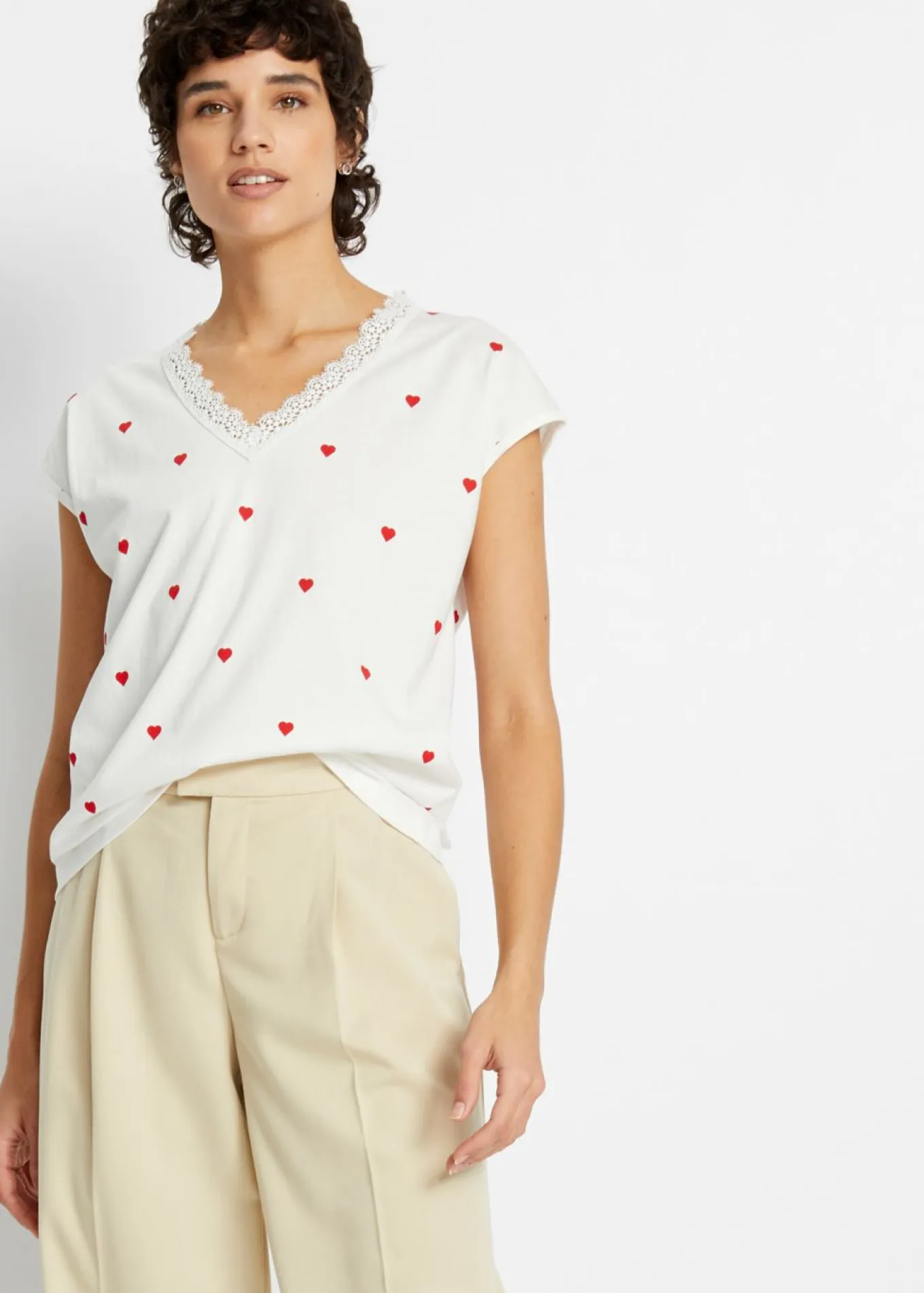 Camiseta de algodón puro