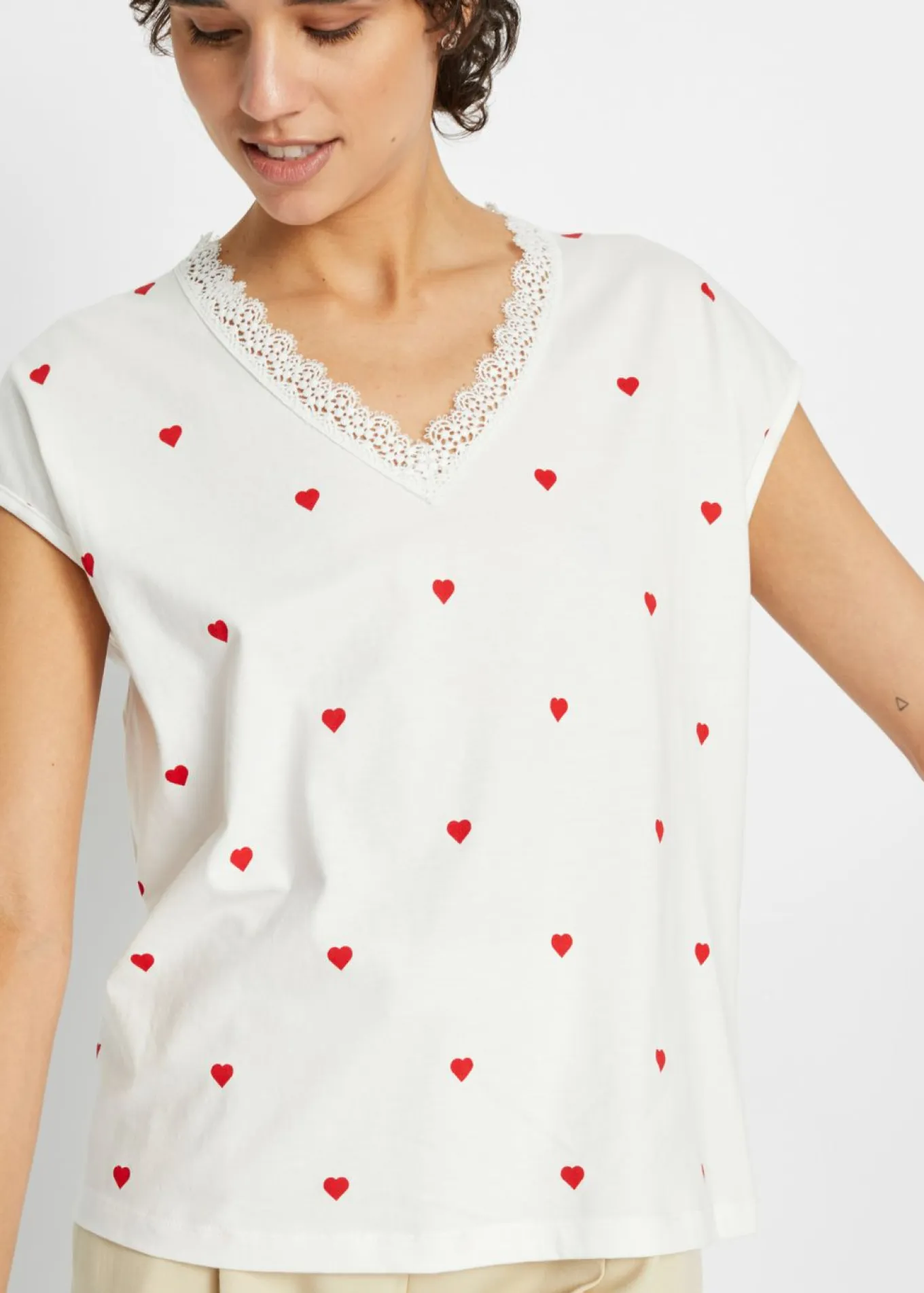 Camiseta de algodón puro