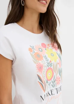 Camiseta de algodón puro