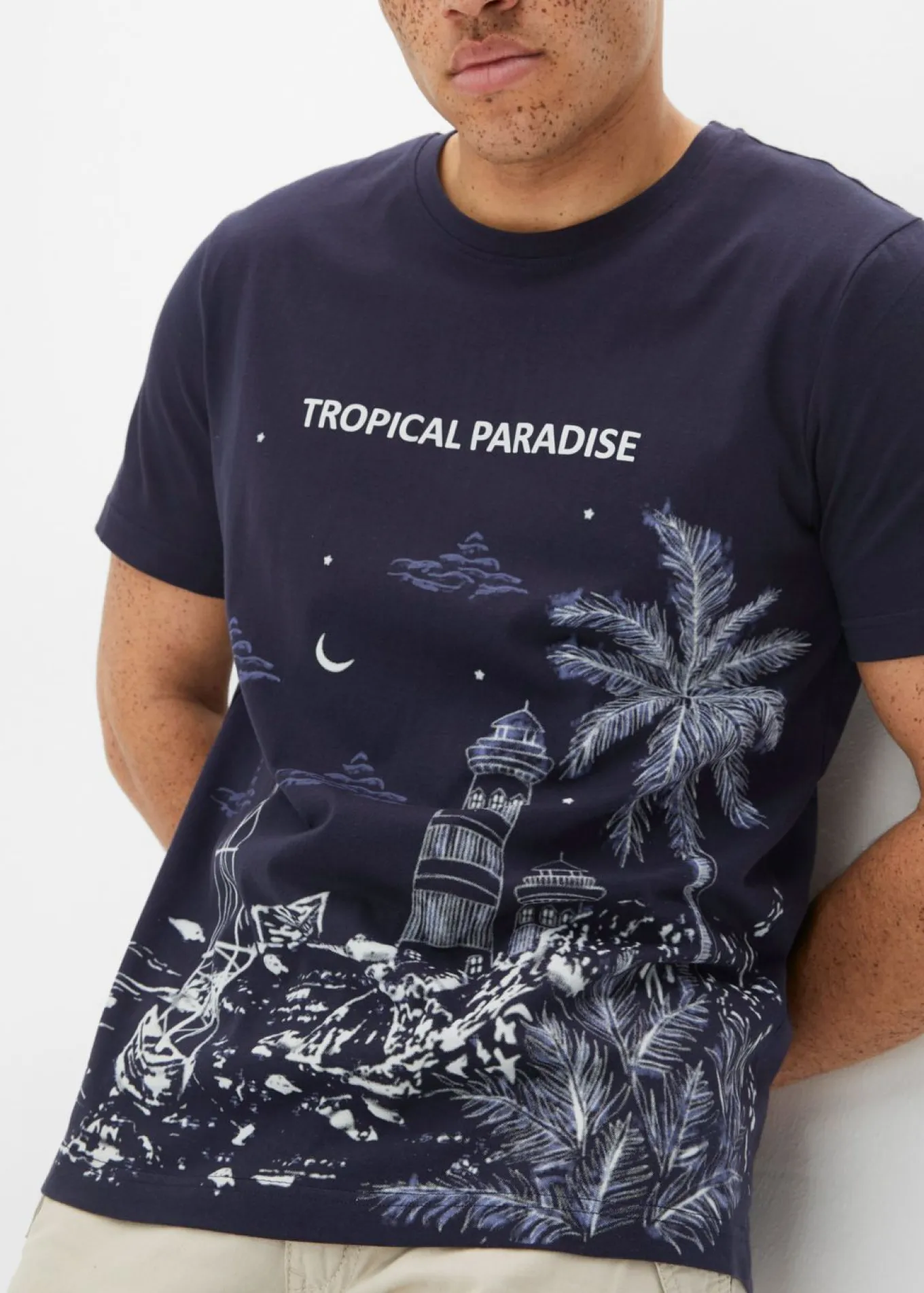 Camiseta de algodón puro