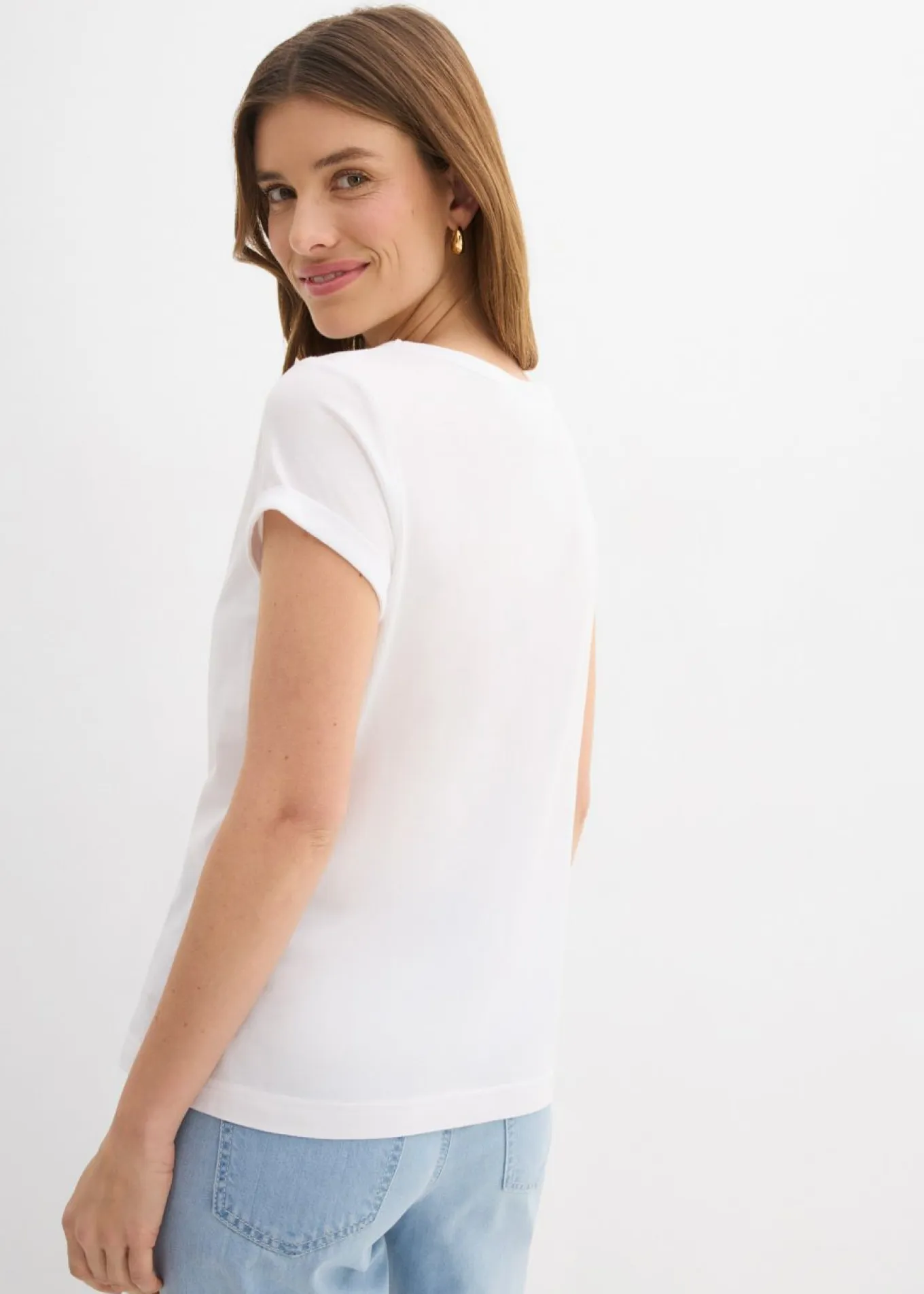 Camiseta de algodón puro