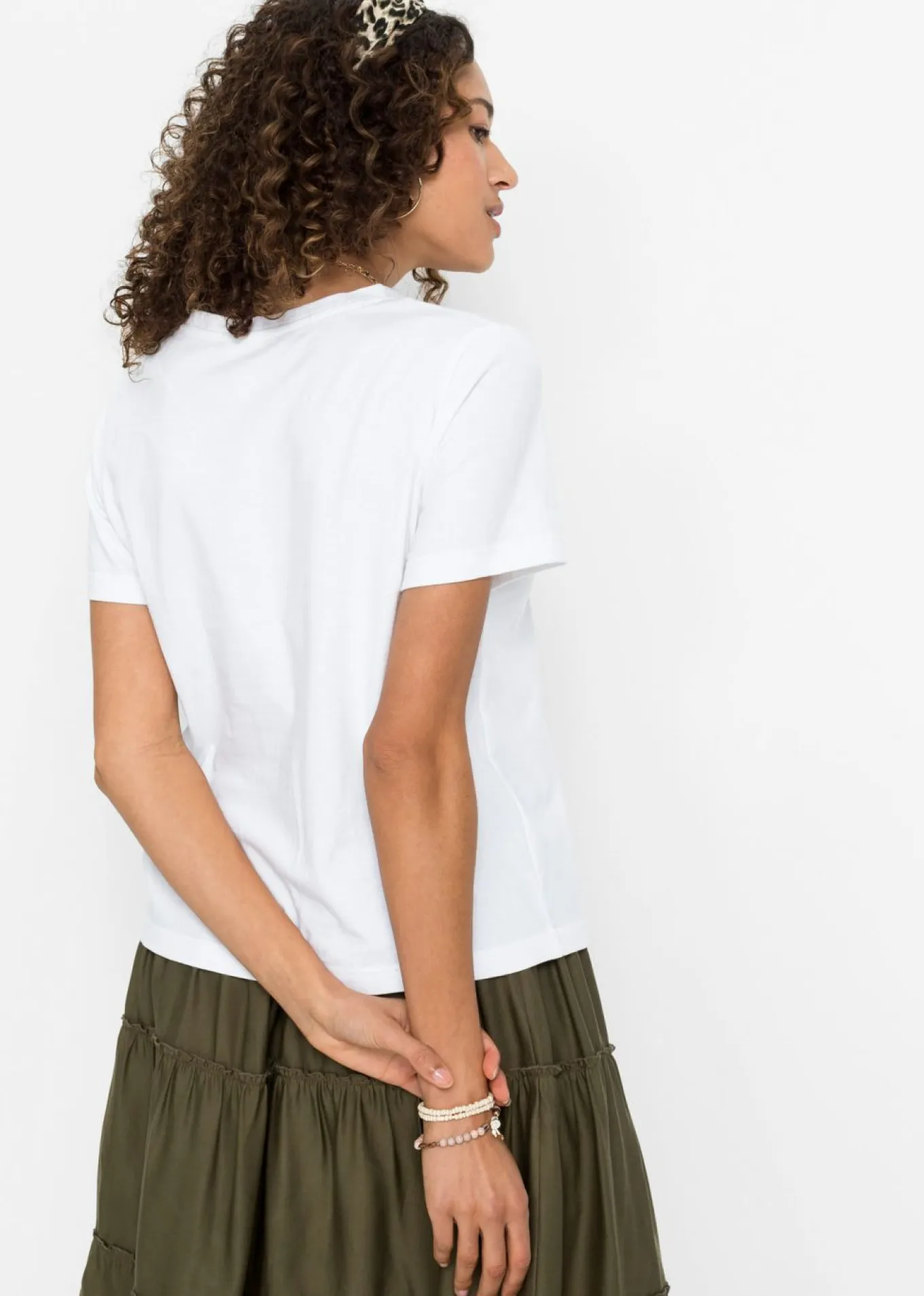 Camiseta de algodón puro