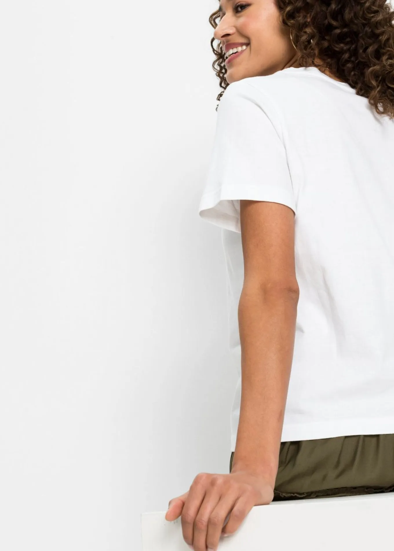 Camiseta de algodón puro