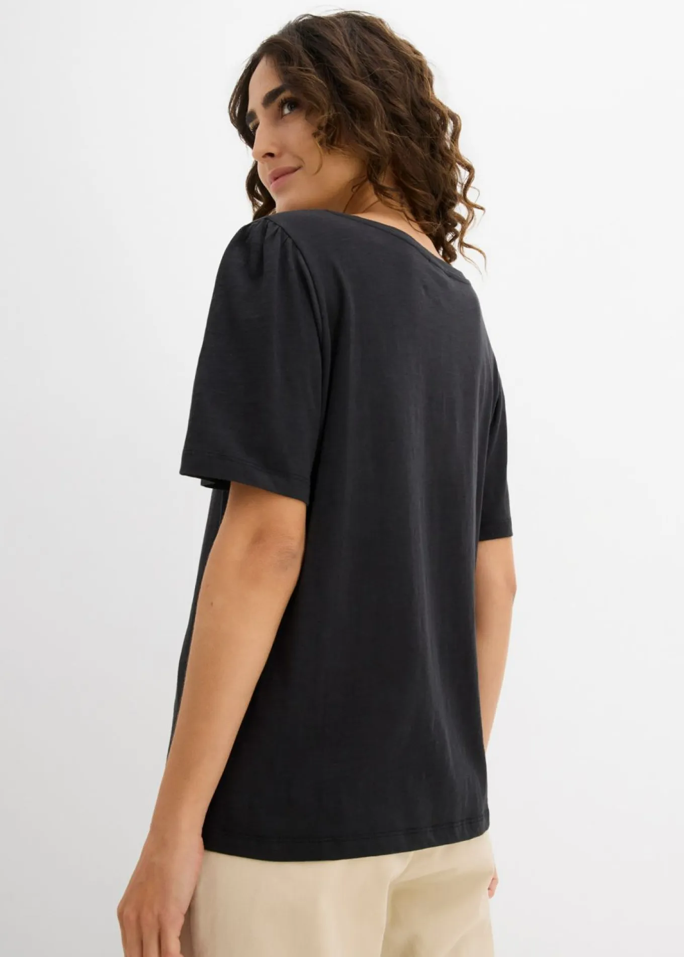 Camiseta de algodón puro