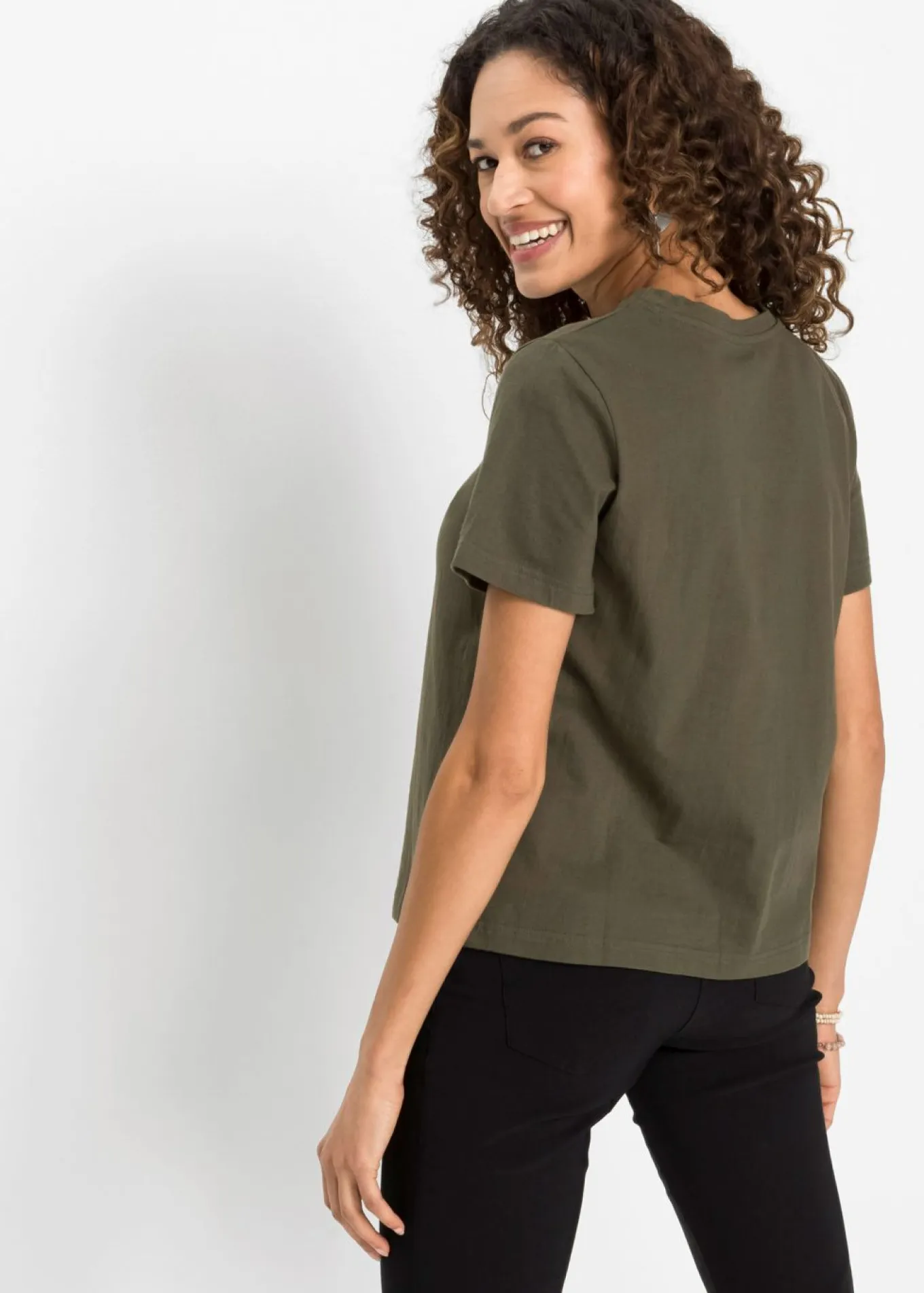 Camiseta de algodón puro