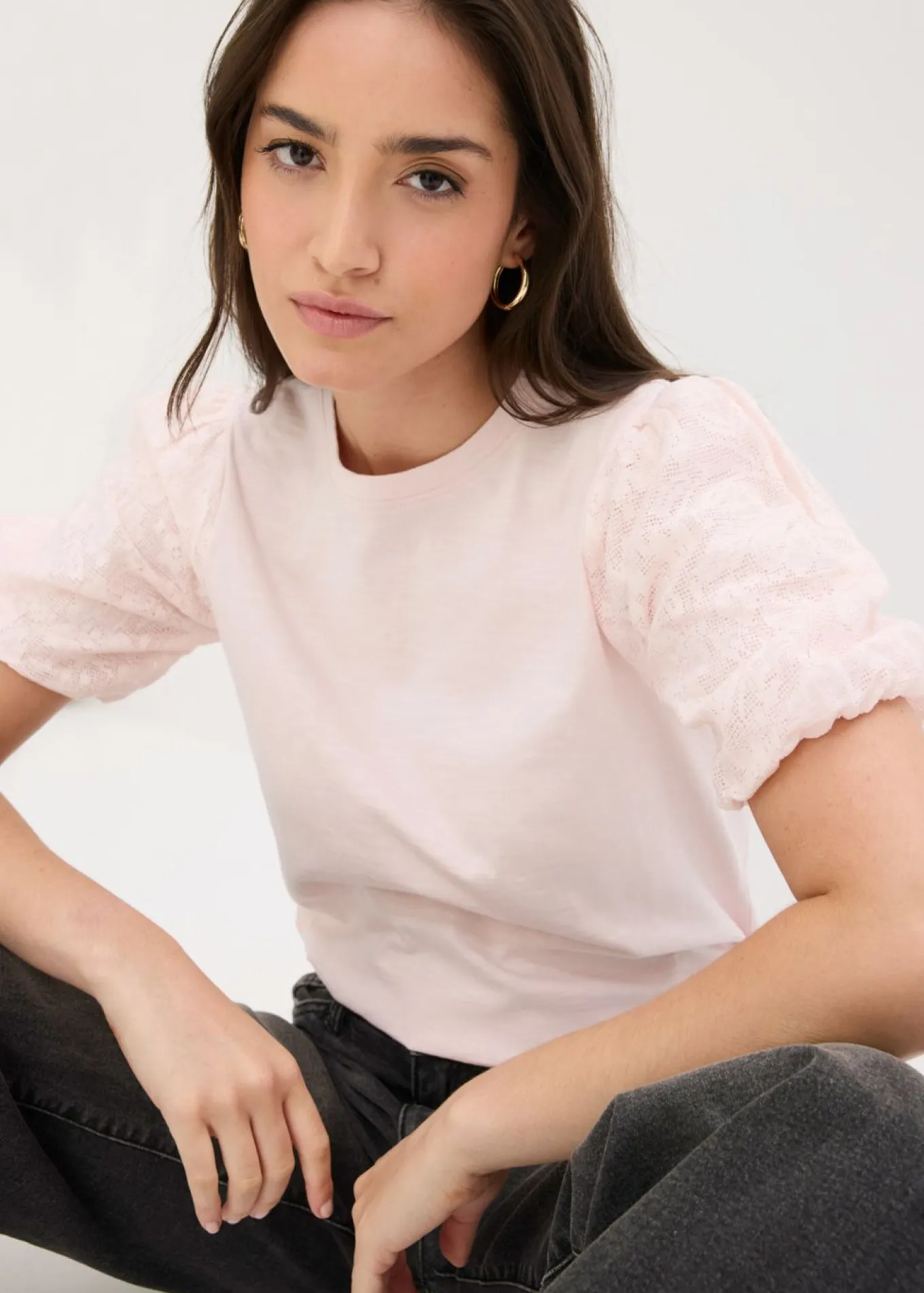 Camiseta de algodón puro