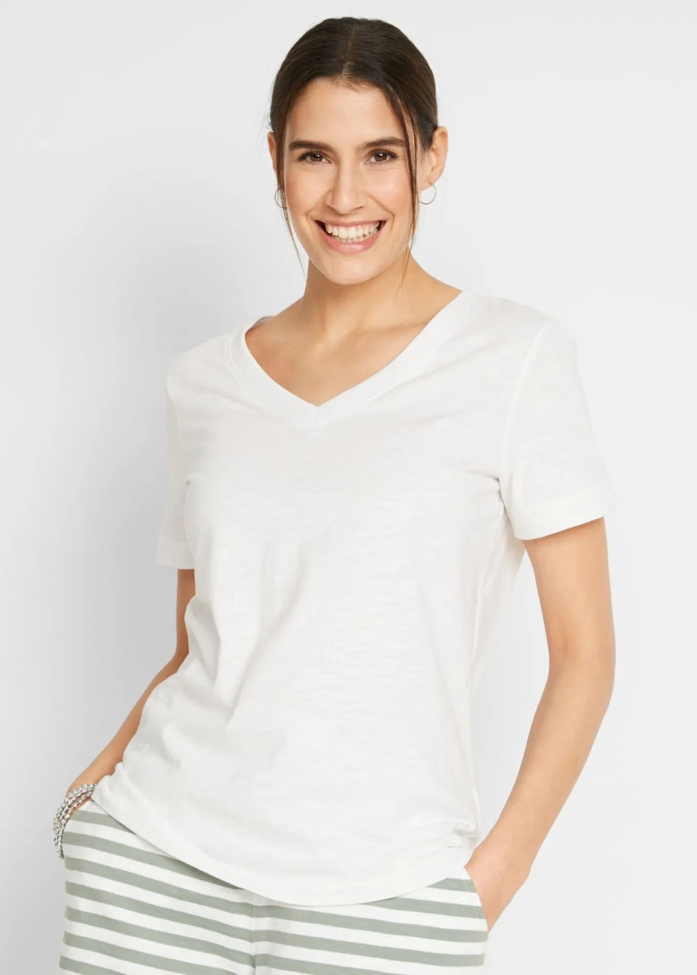 Camiseta de algodón puro