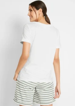 Camiseta de algodón puro
