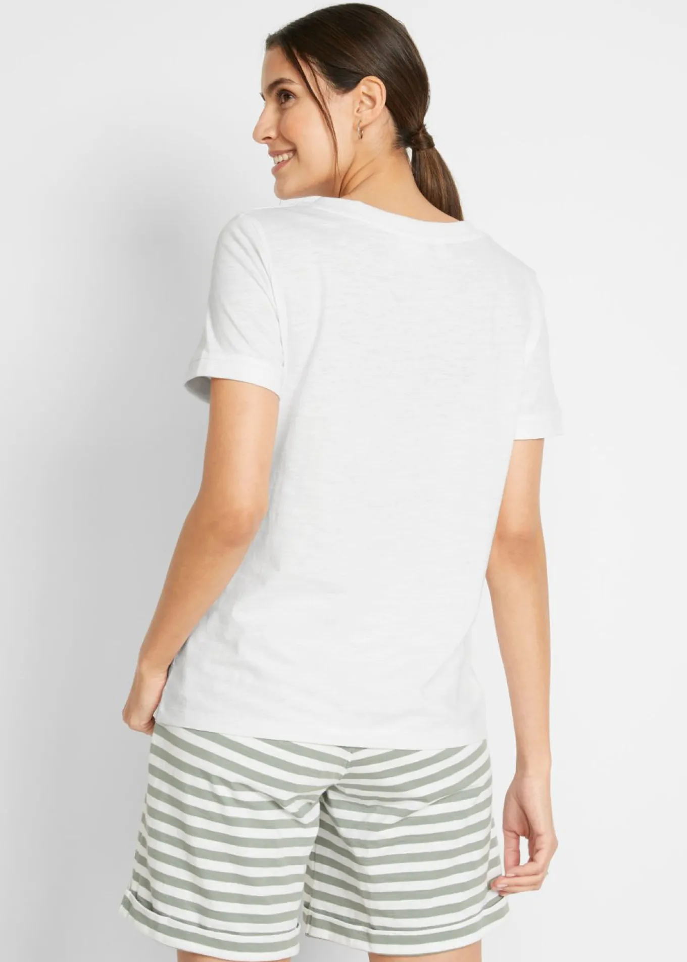 Camiseta de algodón puro