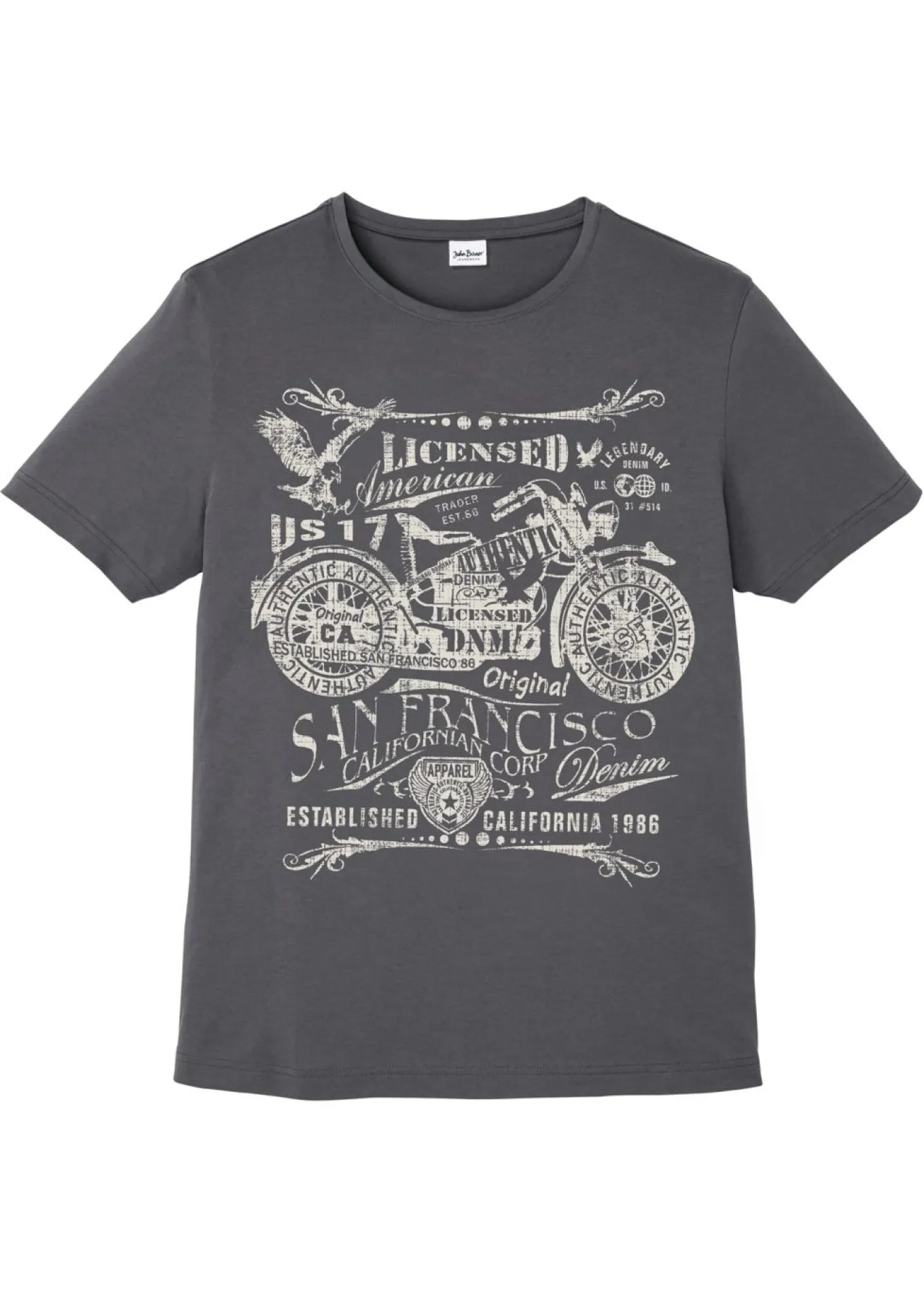 Camiseta de algodón puro
