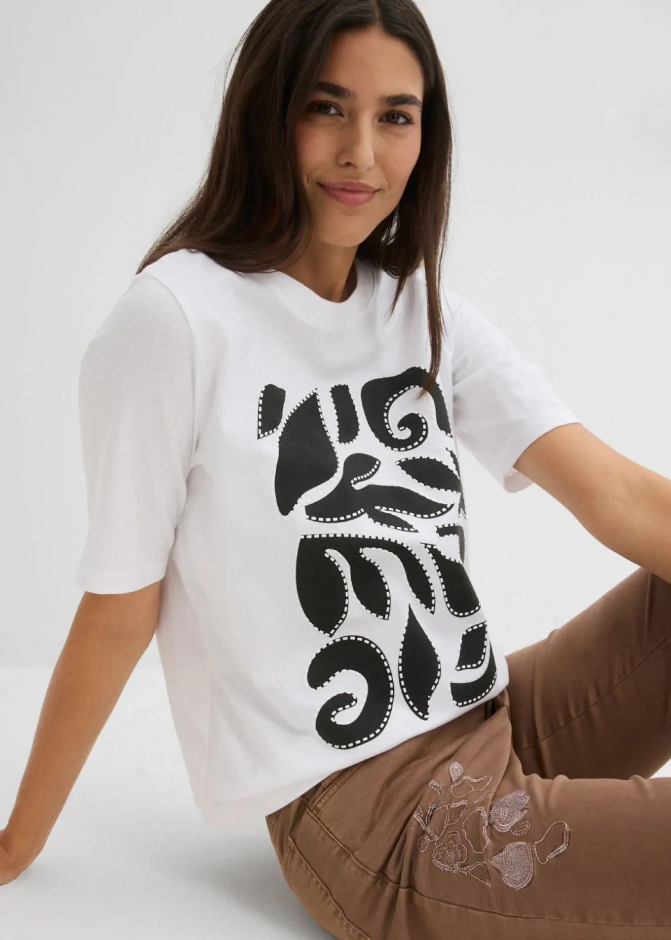 Camiseta de algodón puro