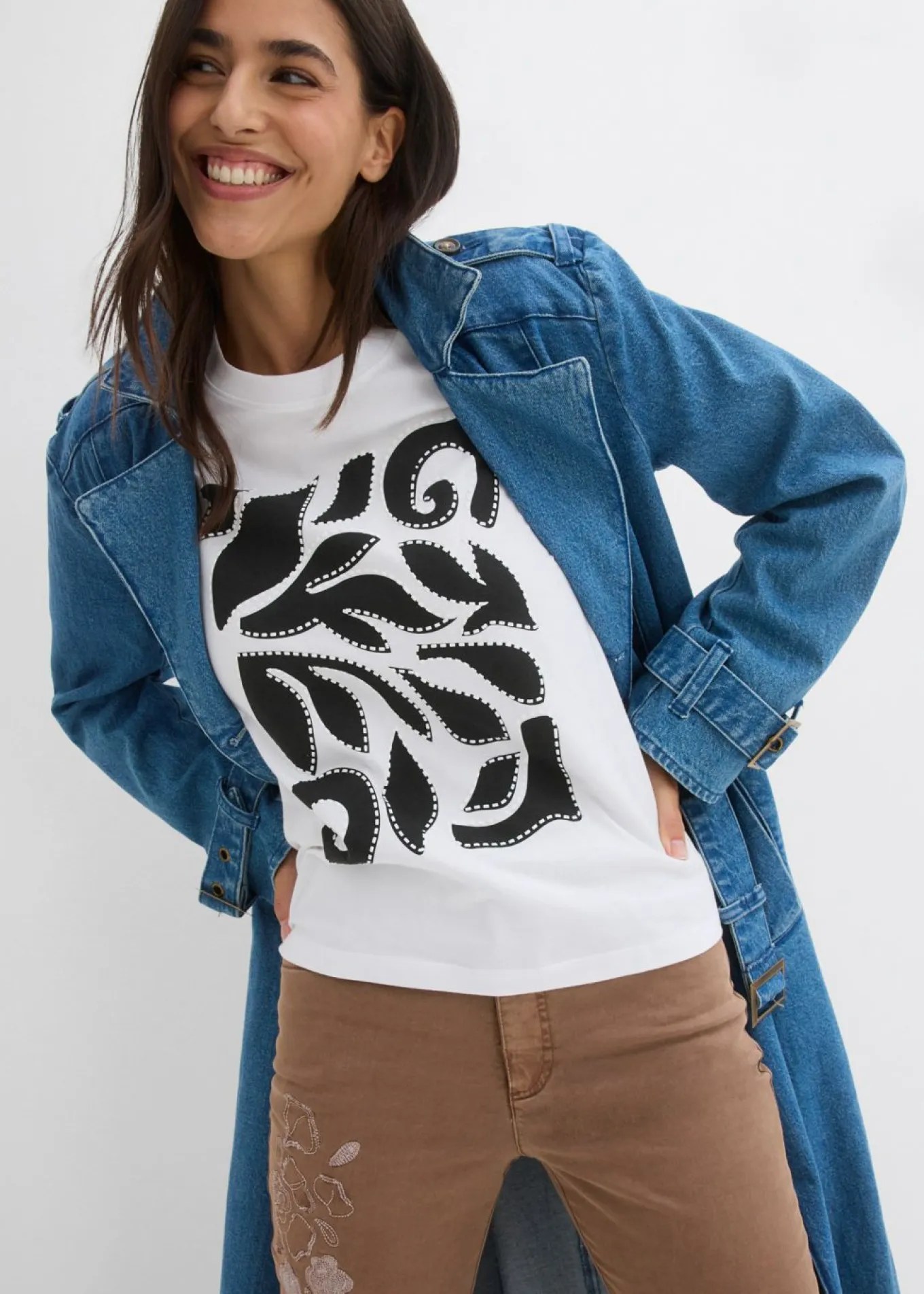 Camiseta de algodón puro