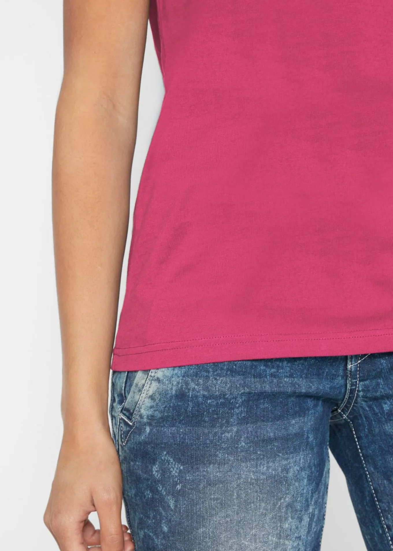 Camiseta de algodón puro