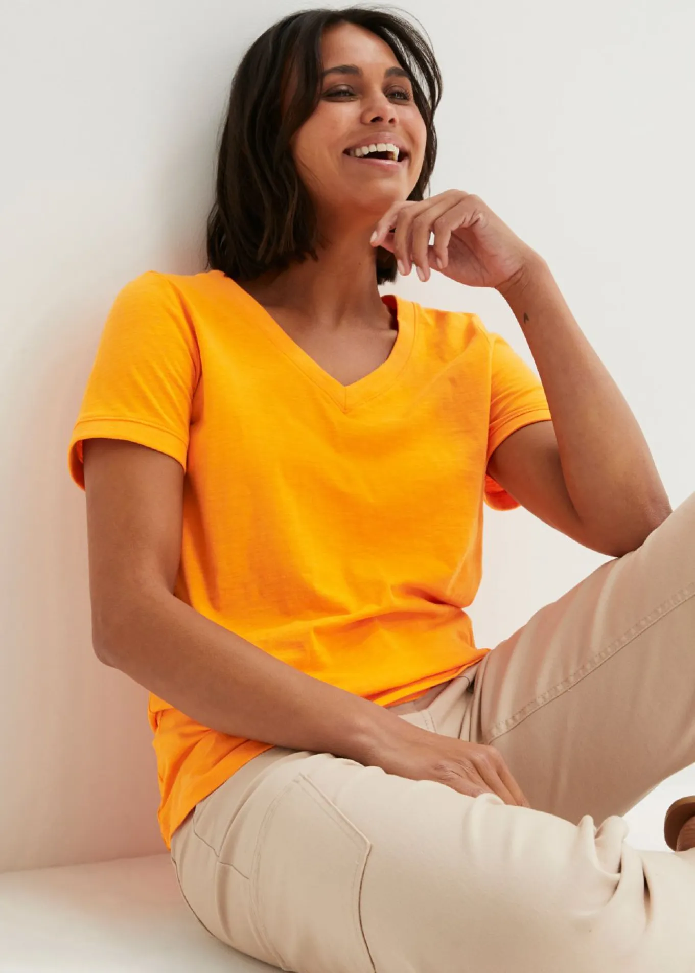 Camiseta de algodón puro
