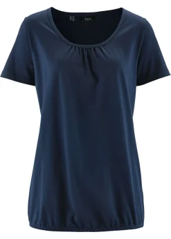 Camiseta de algodón puro con manga corta