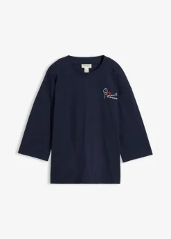 Camiseta de algodón puro con corte boxy