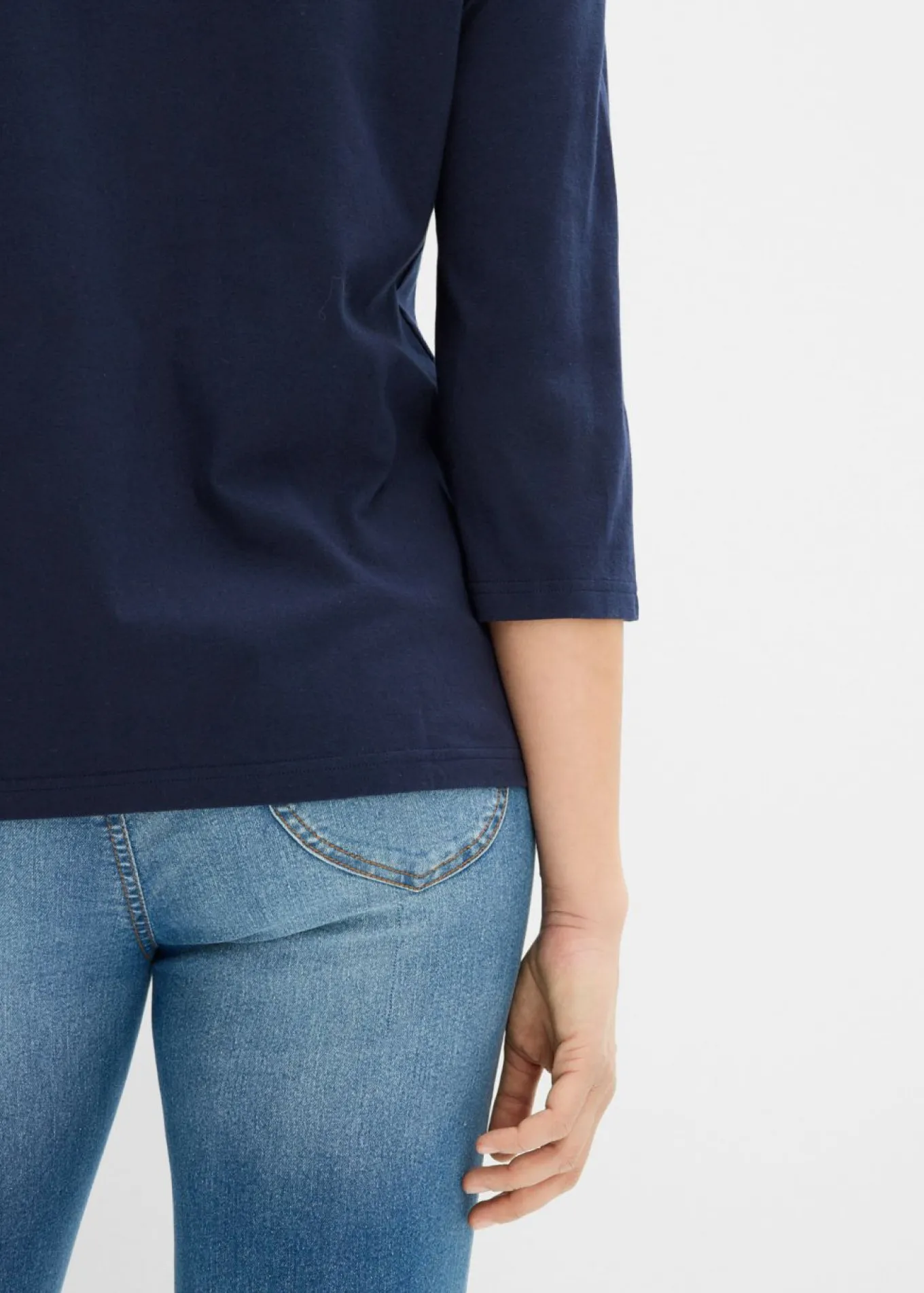 Camiseta de algodón puro con corte boxy