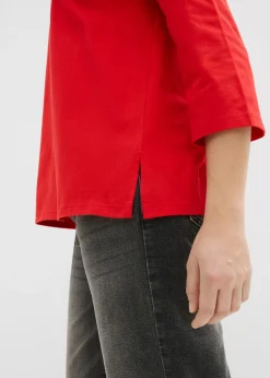 Camiseta de algodón puro con corte boxy