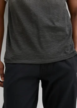 Camiseta de algodón puro, slim fit
