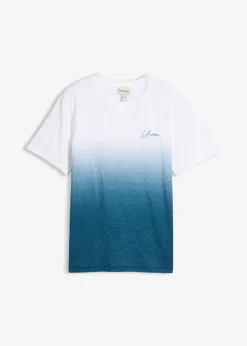 Camiseta de algodón puro, slim fit