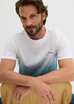 Camiseta de algodón puro, slim fit