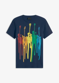 Camiseta de algodón puro, slim fit