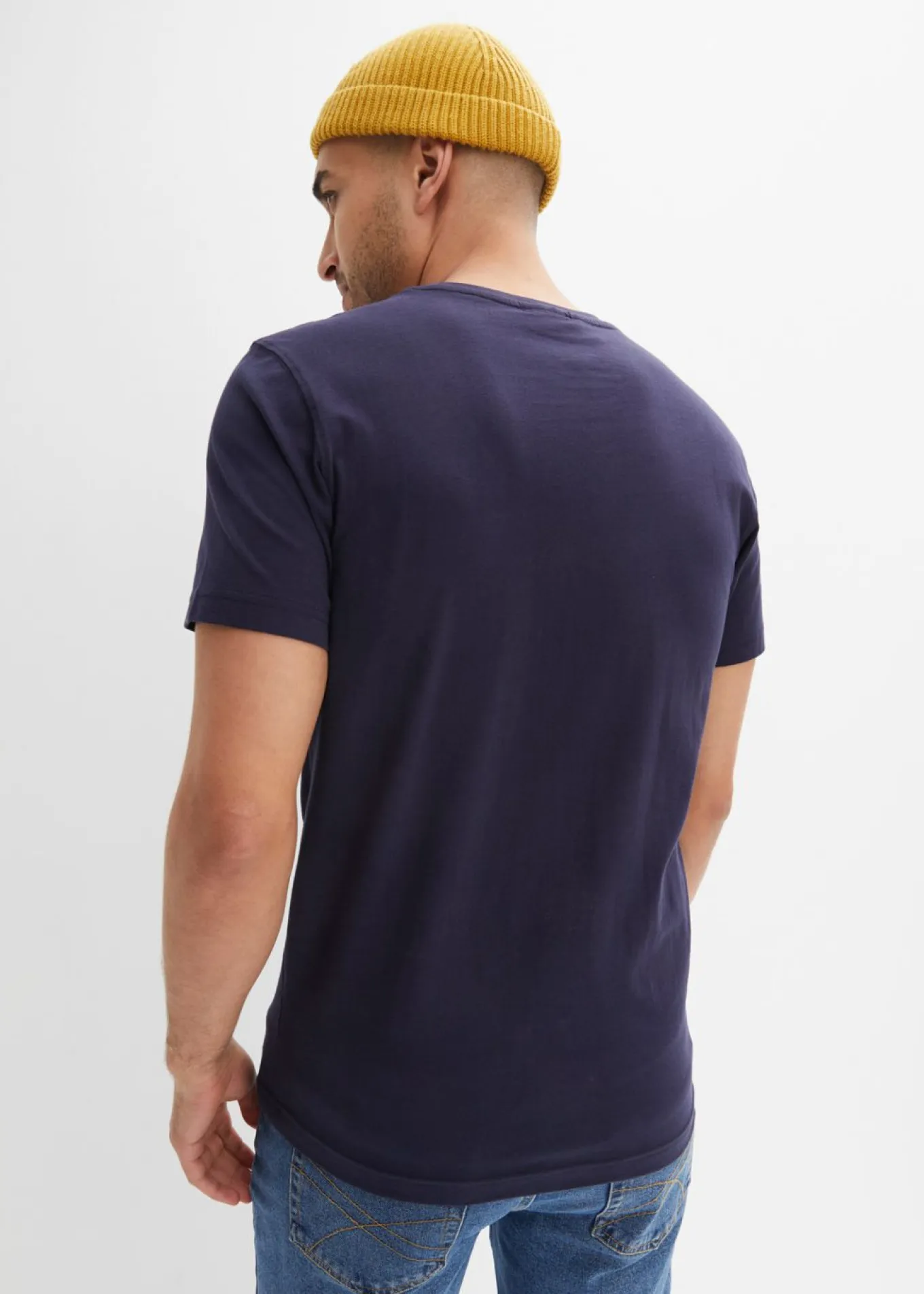 Camiseta de algodón puro, slim fit