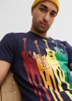 Camiseta de algodón puro, slim fit