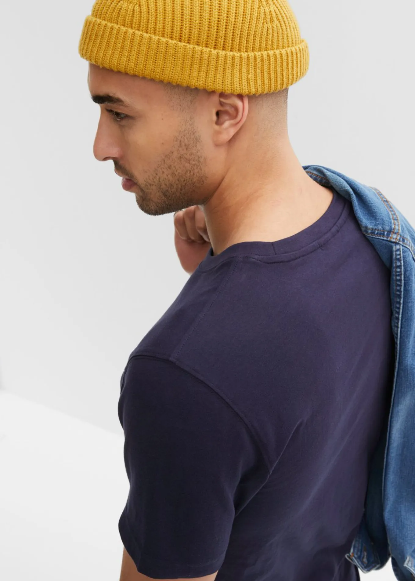 Camiseta de algodón puro, slim fit