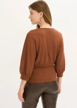Camiseta de bouclé