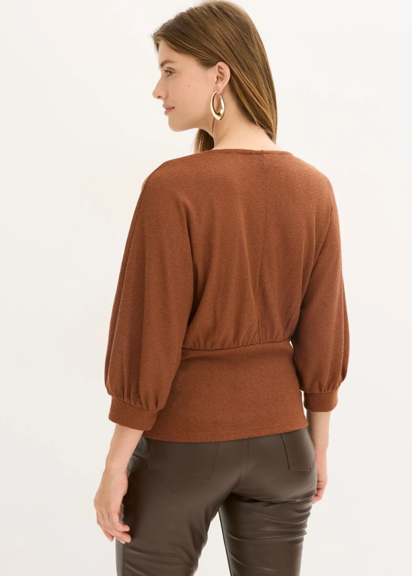 Camiseta de bouclé