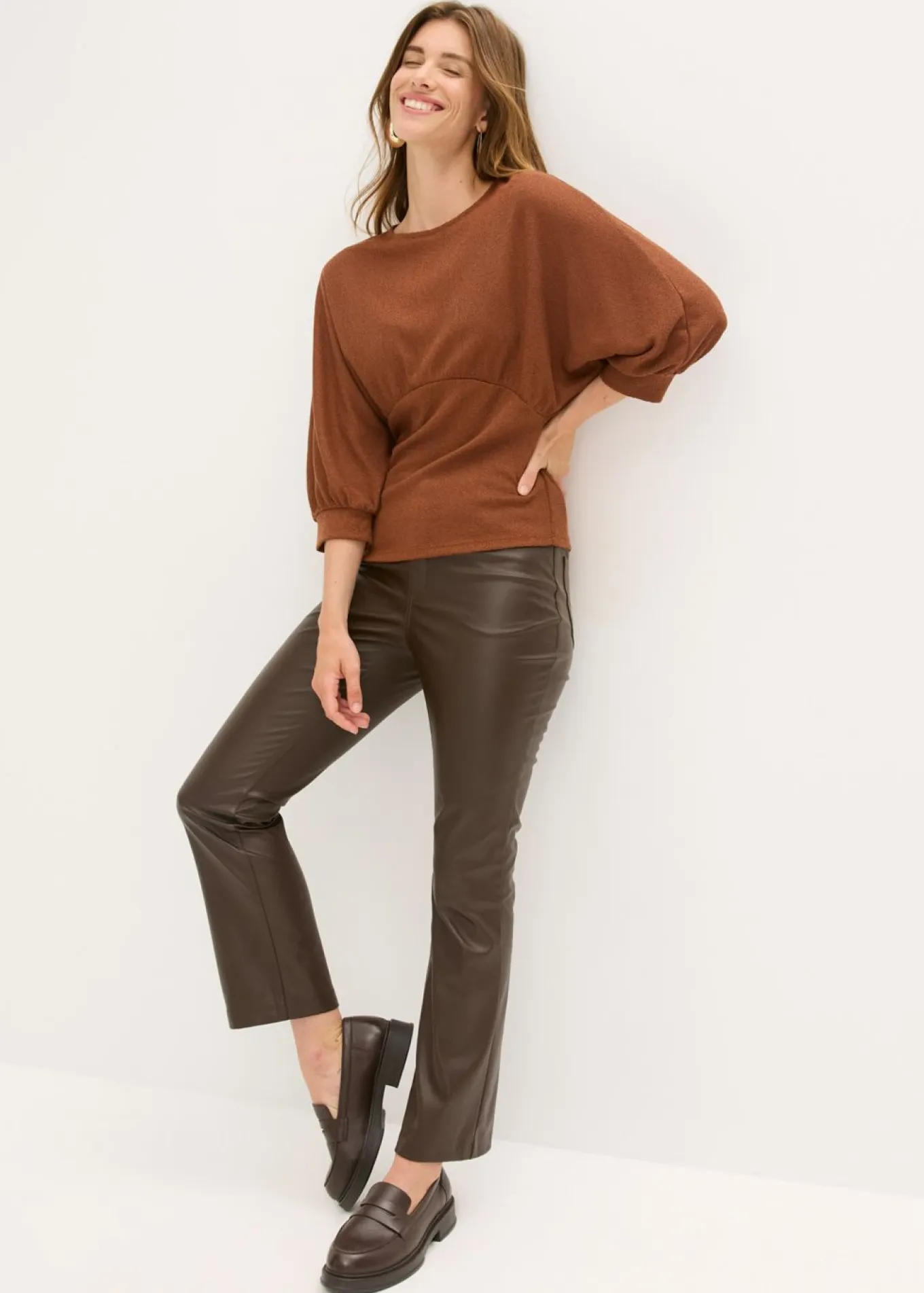Camiseta de bouclé