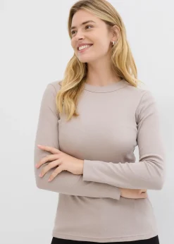 Camiseta de canalé de algodón orgánico puro (2 unidades)