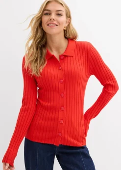Camiseta de canalé de mezcla de viscosa fluida