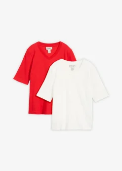 Camiseta de canalé (2 unidades)