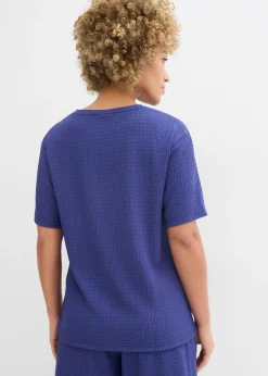 Camiseta de crepé