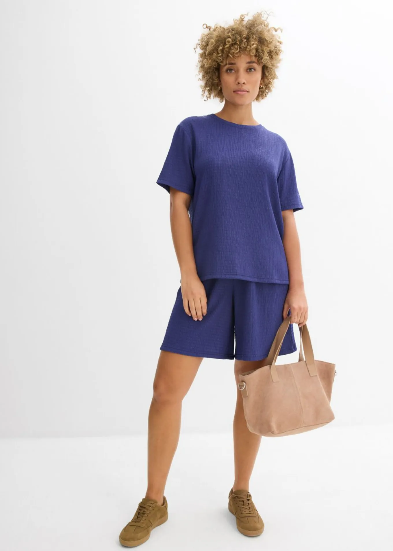 Camiseta de crepé