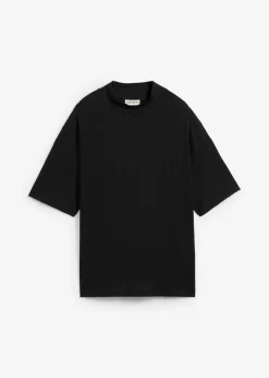 Camiseta de crepé estructurado