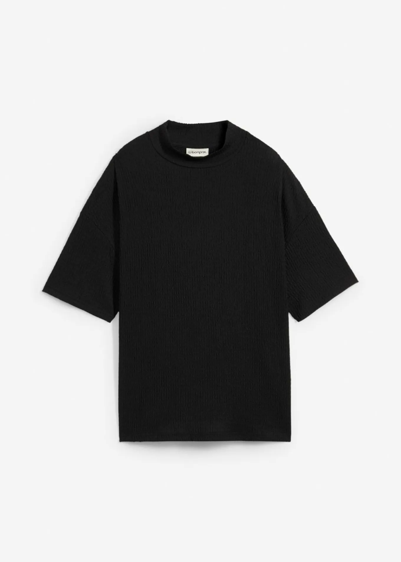 Camiseta de crepé estructurado