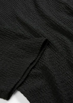 Camiseta de crepé estructurado