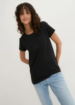 Camiseta de cuello redondo y manga corta (5 unidades)