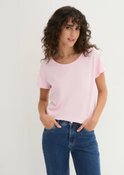 Camiseta de cuello redondo y manga corta (5 unidades)