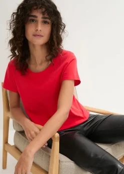 Camiseta de cuello redondo y manga corta (5 unidades)