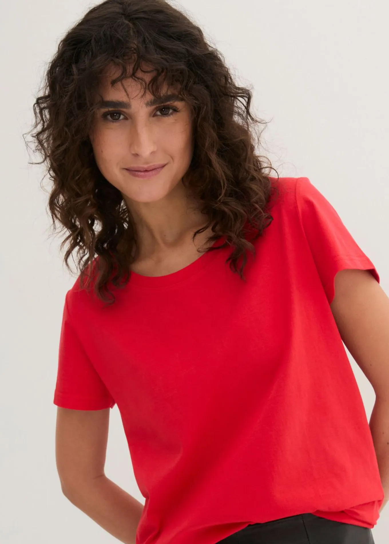 Camiseta de cuello redondo y manga corta (5 unidades)