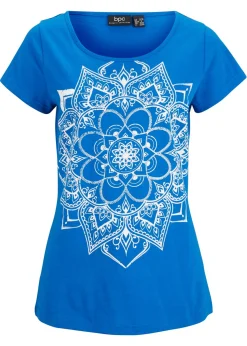 Camiseta de hilo flameado de manga corta