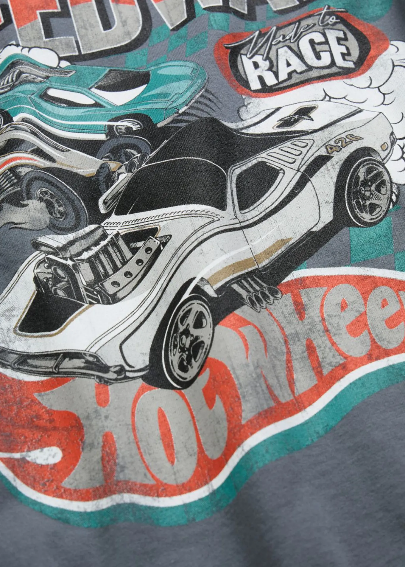 Camiseta de Hot Wheels de algodón puro